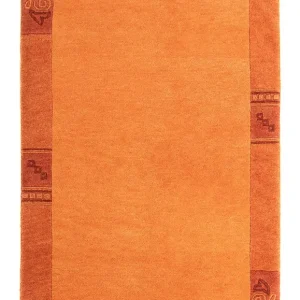 Nepal Teppich 180 x 117 cm - orange