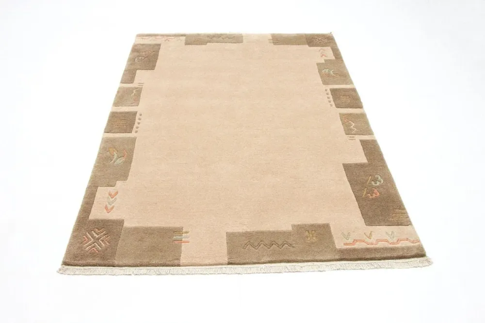 Nepal Teppich 182 x 124 cm - mehrfarbig
