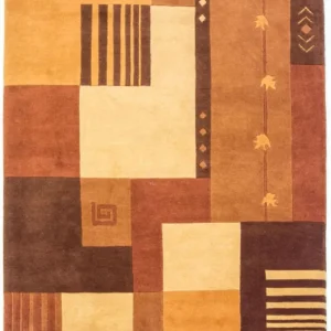 Nepal Teppich 184 x 120 cm - mehrfarbig