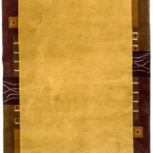 Nepal Teppich 193 x 143 cm Teppichbrücke