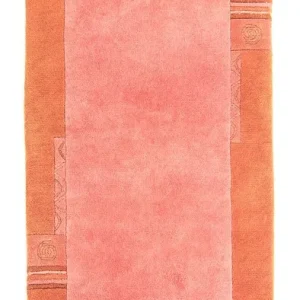 Nepal Teppich 231 x 81 cm - rosa