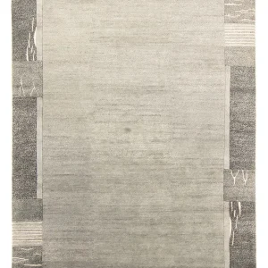 Nepal Teppich 300 x 200 cm - grau