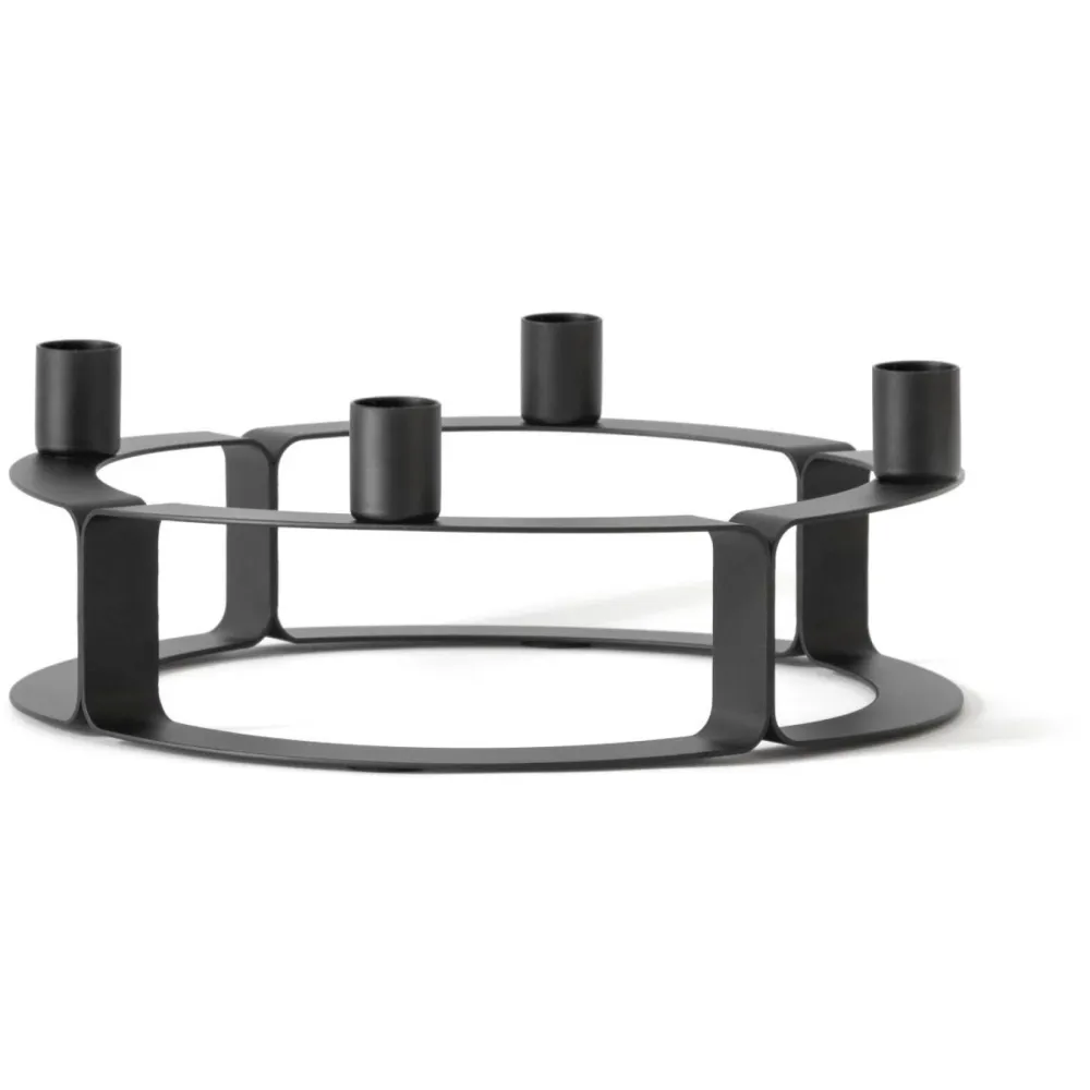 novoform LUCCA Kerzenhalter rund
