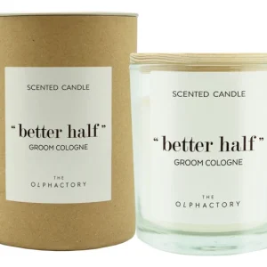 OLPHACTORY Duftkerze M Groom Cologne 200 g 40 h