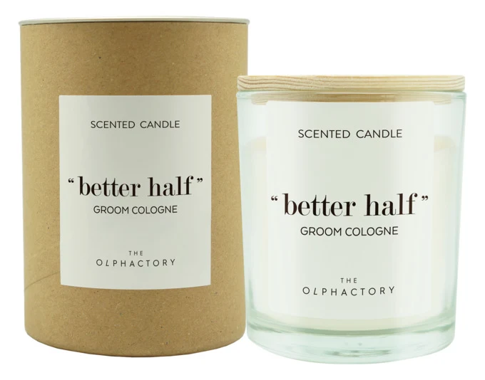 OLPHACTORY Duftkerze M Groom Cologne 200 g 40 h