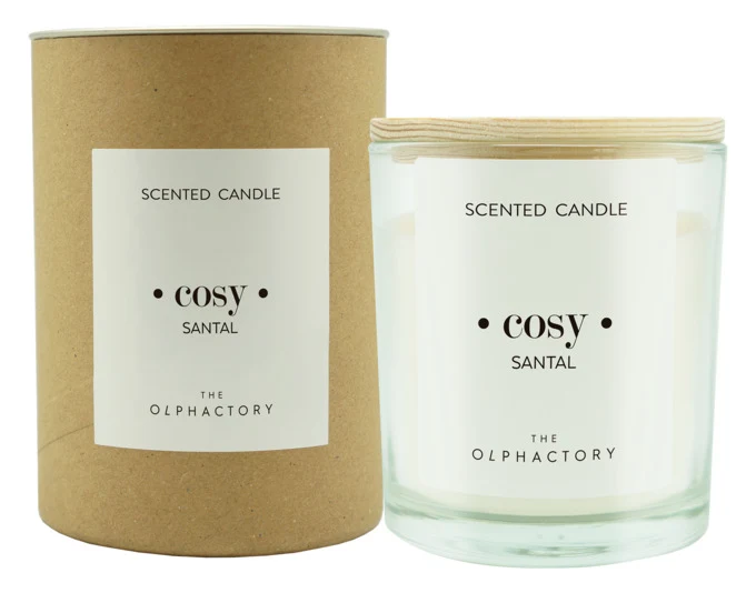 OLPHACTORY Duftkerze M Santal 200 g 40 h
