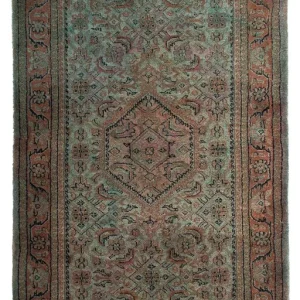 Orientteppich 140 x 70 cm - hellblau