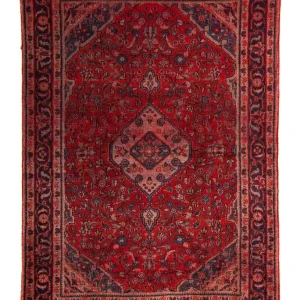 Orientteppich 150 x 107 cm - dunkelrot