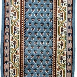 Orientteppich 160 x 90 cm - hellblau
