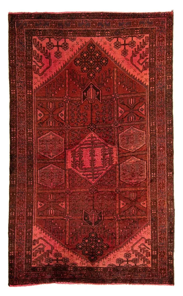 Orientteppich 170 x 115 cm - hellrot