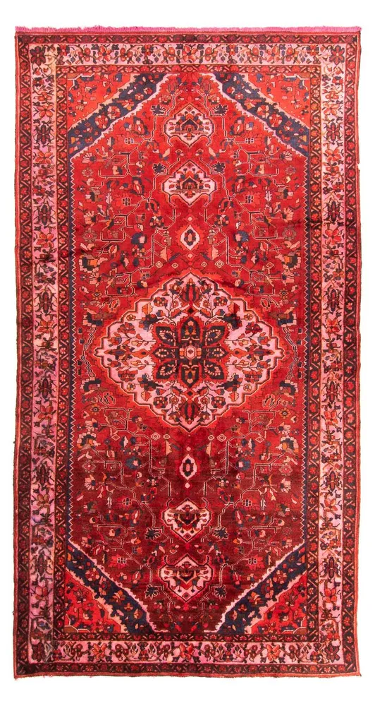 Orientteppich 297 x 162 cm - rot