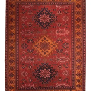 Orientteppich 313 x 210 cm - dunkelrot