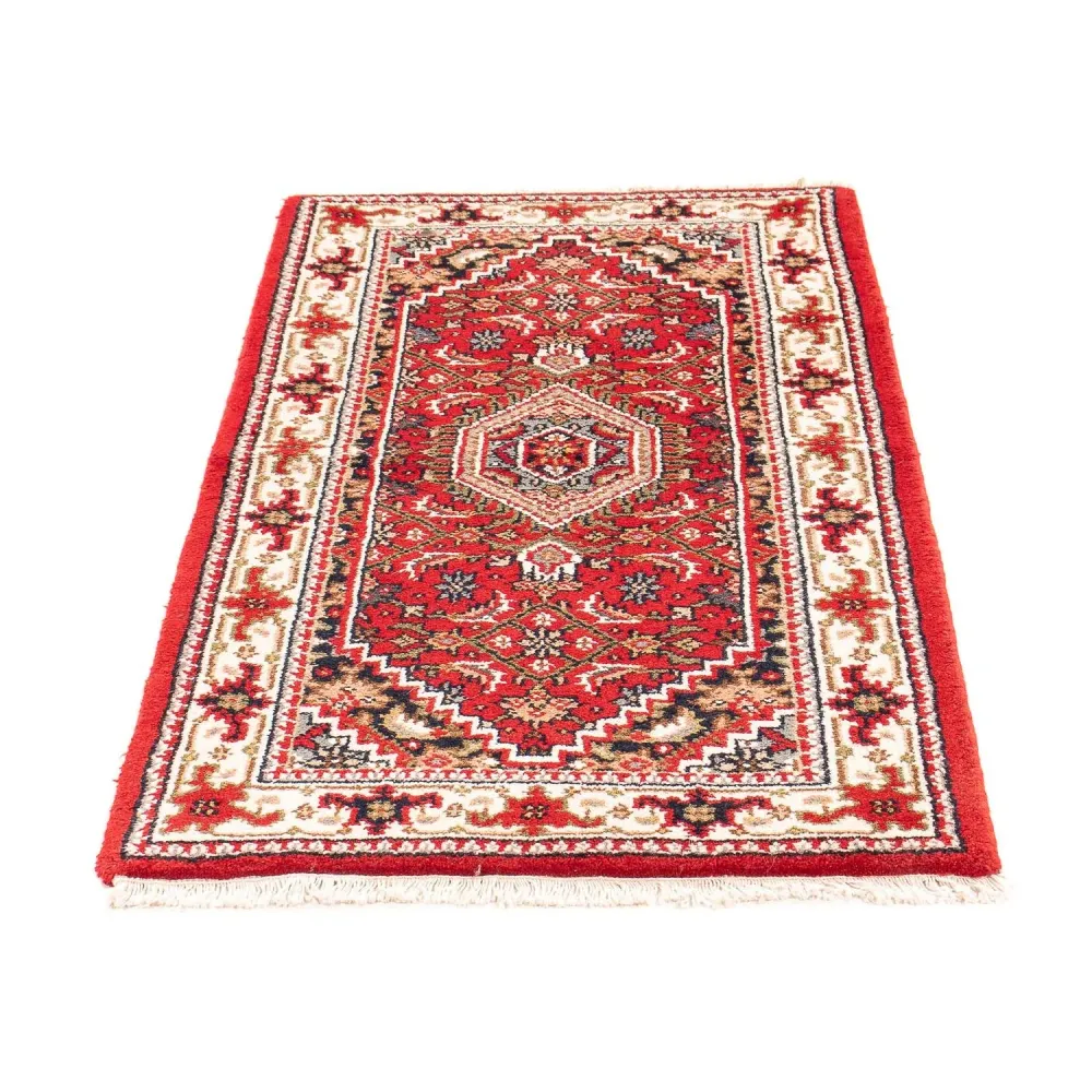 Orientteppich - Bidjar - Indus 141 x 71 cm - dunkelrot