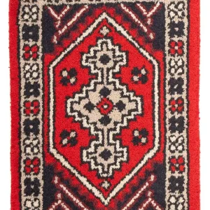 Orientteppich 60 x 40 cm - dunkelrot