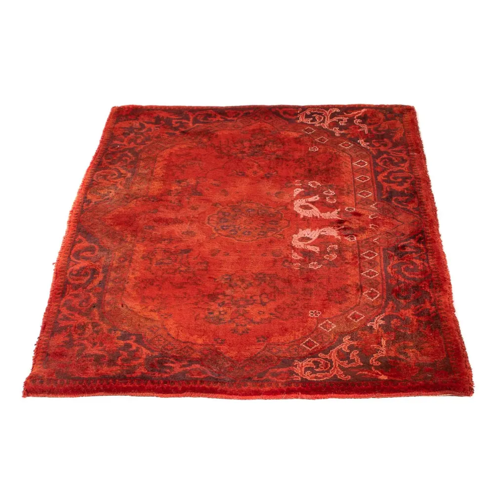 Orientteppich 93 x 60 cm - dunkelrot