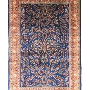 Orientteppich - Indus 300 x 195 cm - blau