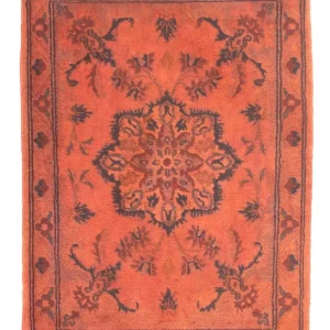 Orientteppich 80 x 58 cm - rost