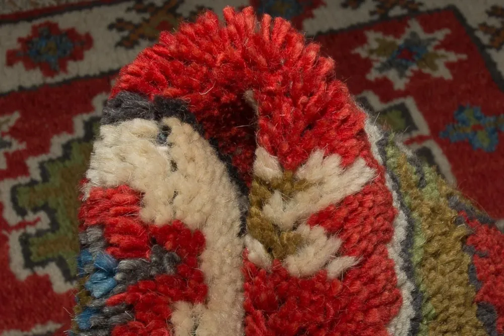 Orientteppich 92 x 65 cm - rot
