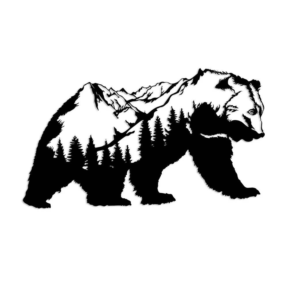 Orso Wanddeko - Schwarz