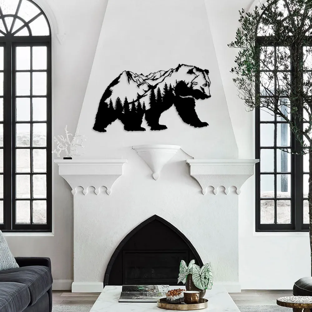Orso Wanddeko - Schwarz