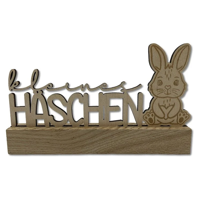 Osteraufsteller - Klötzchen Kleines Häschen