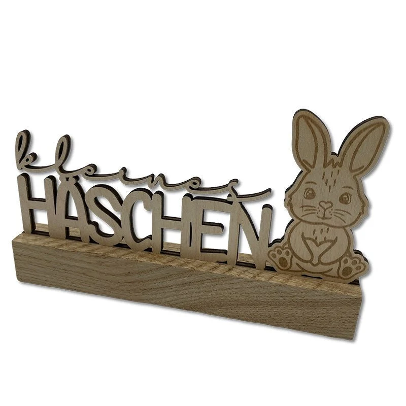 Osteraufsteller - Klötzchen Kleines Häschen