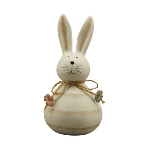 Osterhase aus Keramik SpringIvory, Dolomite, 7,6x7,6x13,2 cm