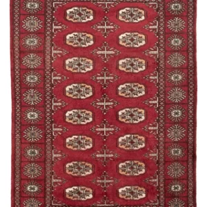 Pakistan Teppich - 144 x 91 cm - rot
