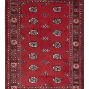 Pakistan Teppich - 184 x 126 cm - rot