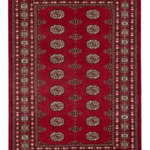 Pakistan Teppich - 189 x 126 cm - rot