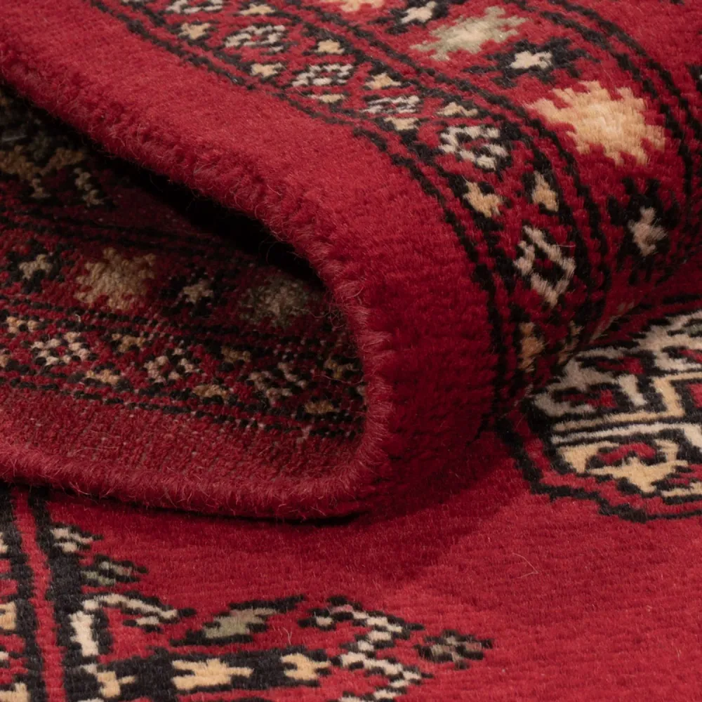 Pakistan Teppich - 189 x 126 cm - rot