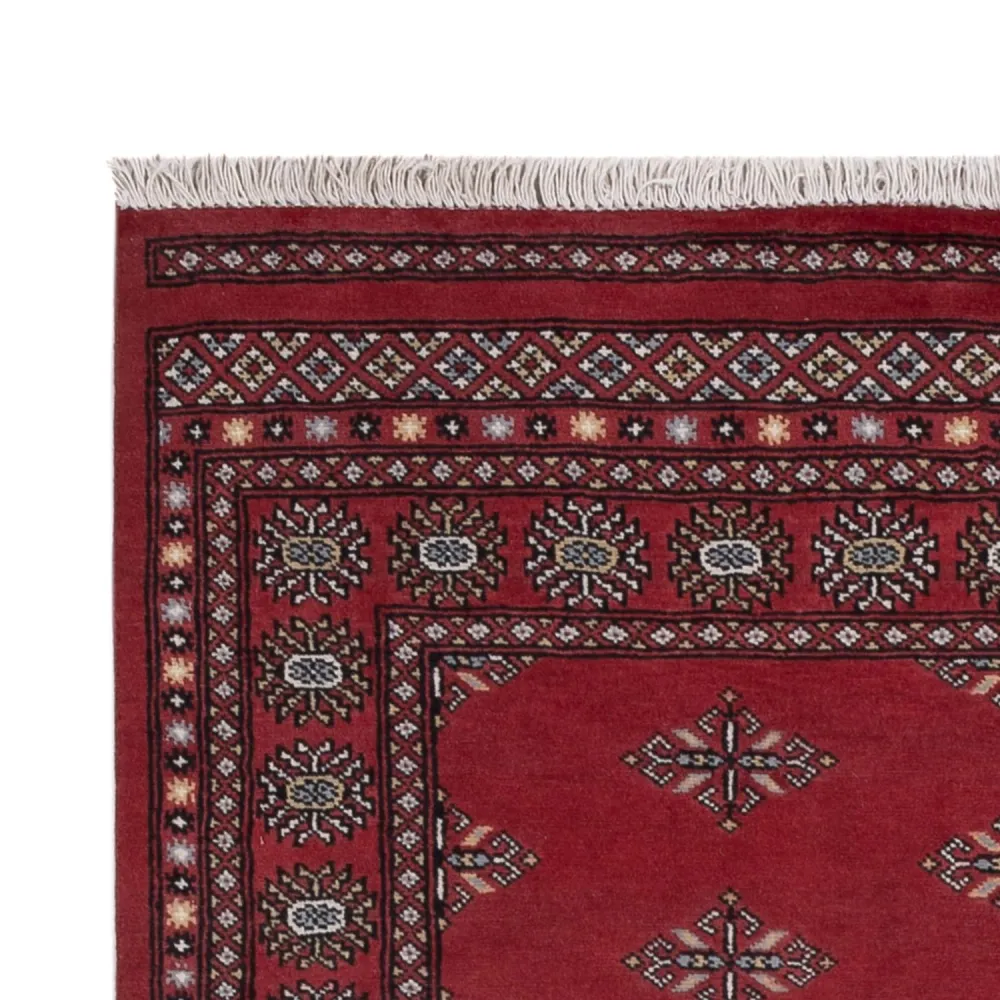 Pakistan Teppich - 205 x 138 cm - rot