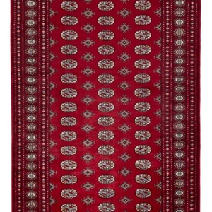 Pakistan Teppich - 241 x 154 cm - rot