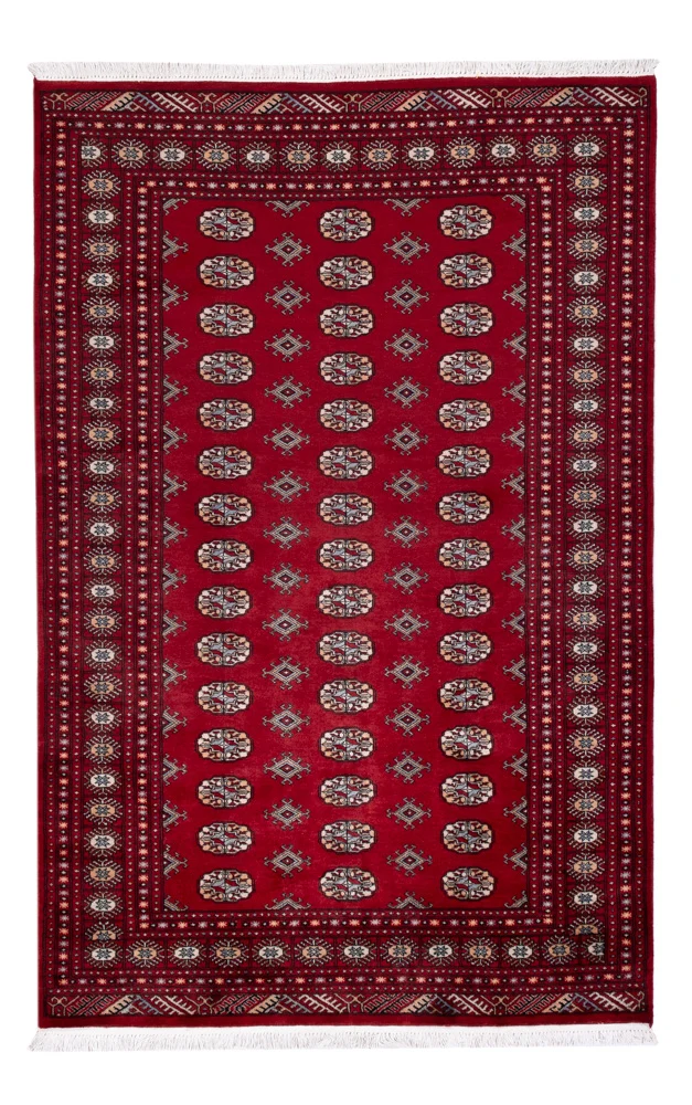 Pakistan Teppich - 241 x 154 cm - rot