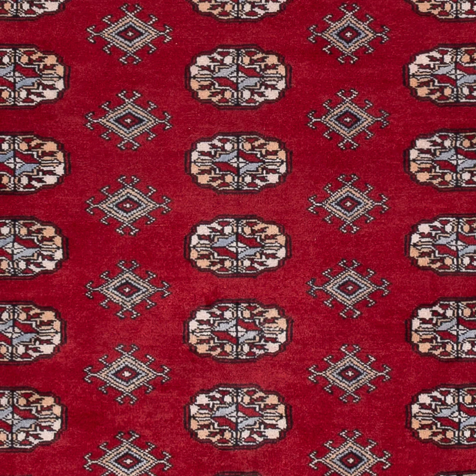 Pakistan Teppich - 241 x 154 cm - rot