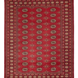 Pakistan Teppich - 241 x 173 cm - rot