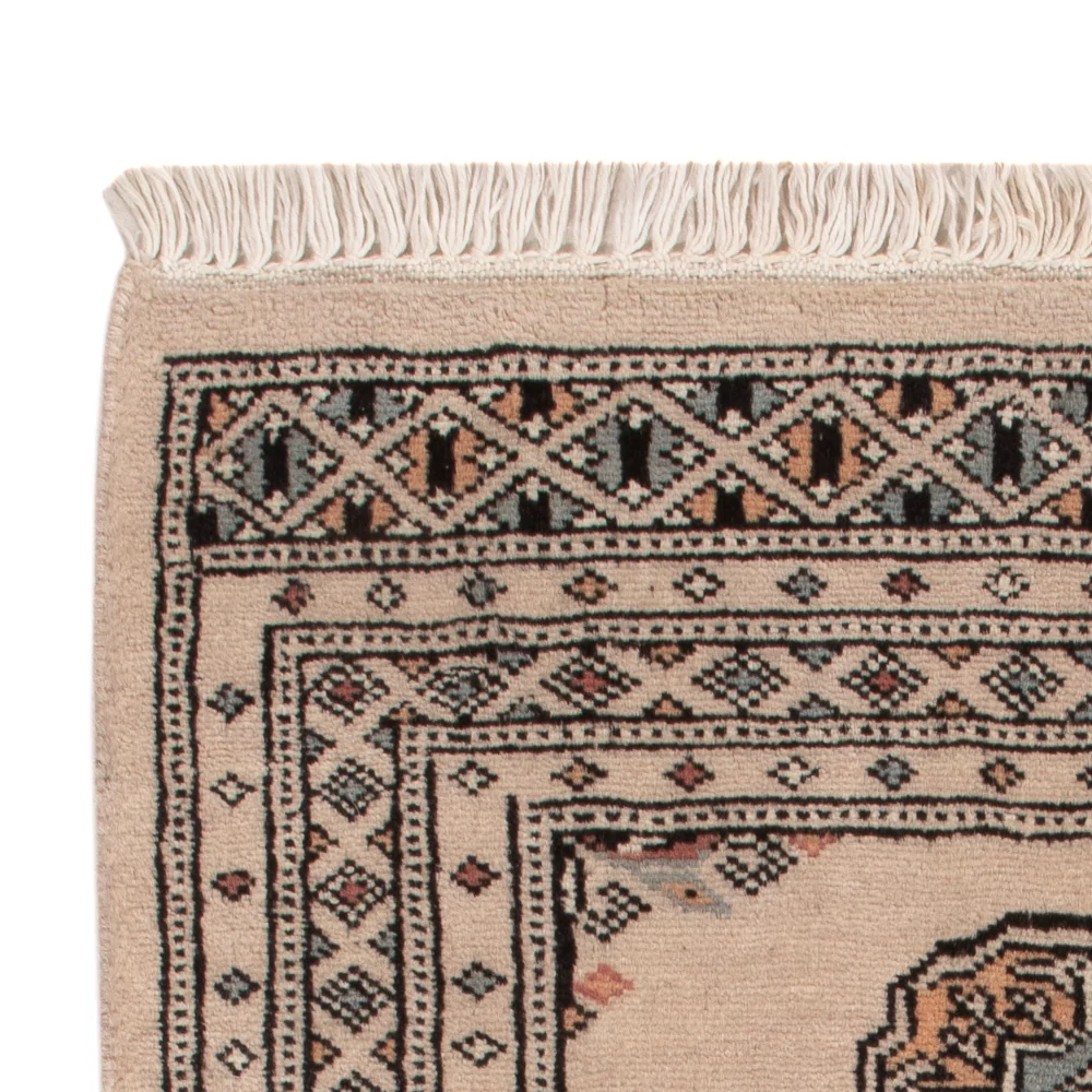 Pakistan Teppich - 90 x 60 cm - creme
