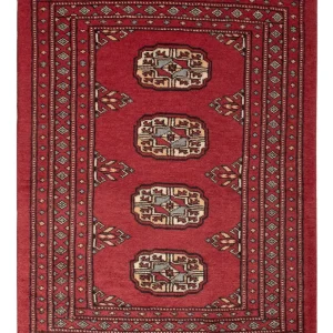 Pakistan Teppich - 92 x 65 cm - rot
