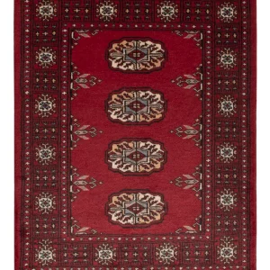 Pakistan Teppich - 86 x 63 cm - rot