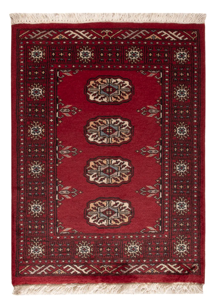 Pakistan Teppich - 86 x 63 cm - rot