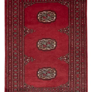 Pakistan Teppich - 92 x 60 cm - rot