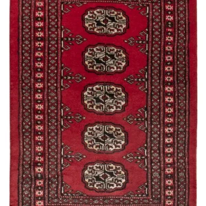 Pakistan Teppich - 95 x 62 cm - rot