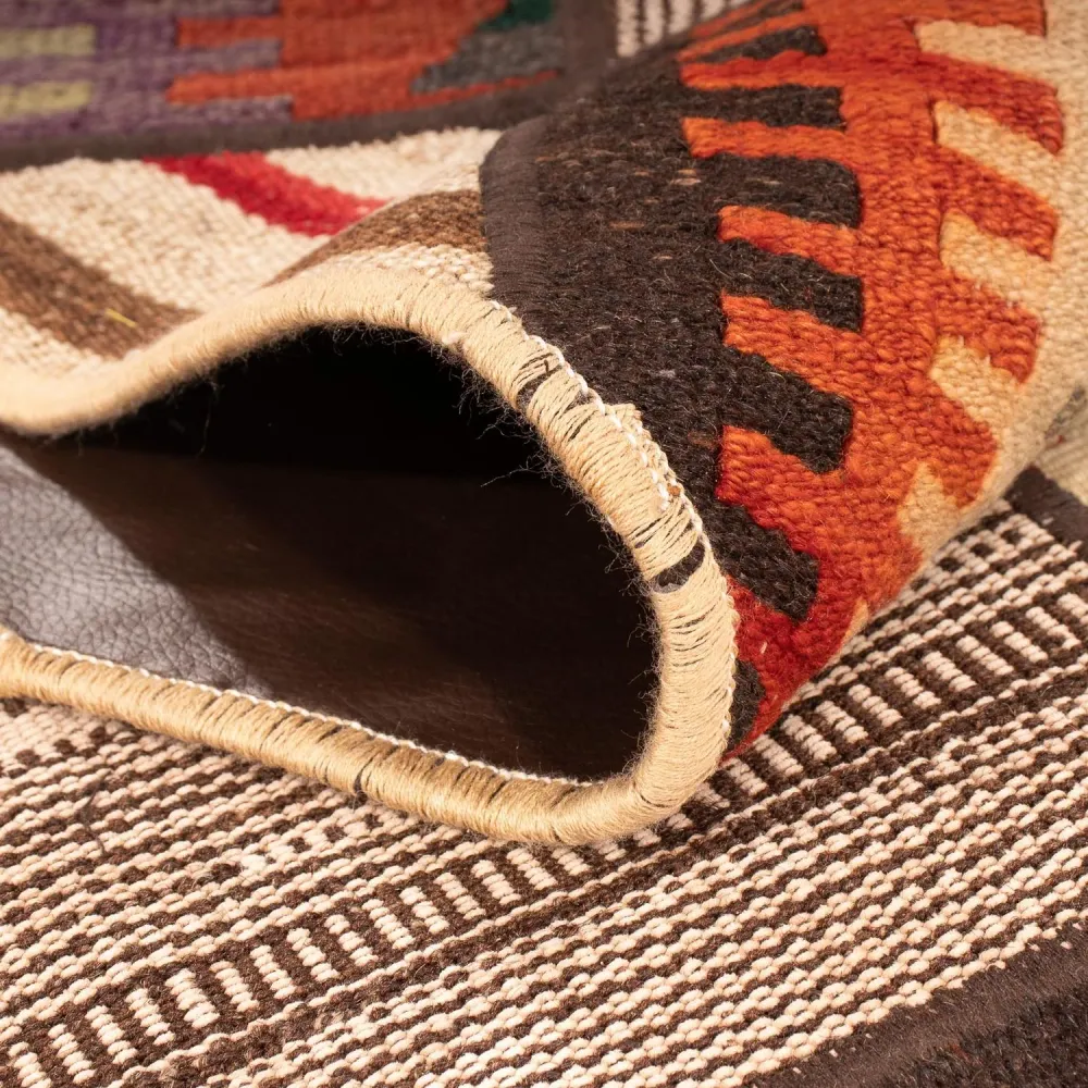 Patchwork Teppich 200 x 150 cm - mehrfarbig