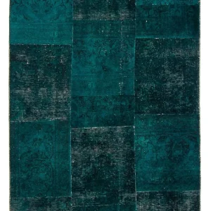 Patchwork Teppich 205 x 131 cm - mehrfarbig