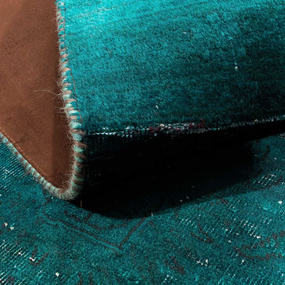 Patchwork Teppich 205 x 131 cm - mehrfarbig