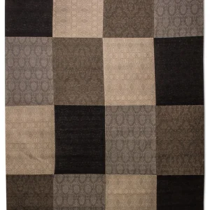 Patchwork Teppich 340 x 240 cm Wohnzimmer Teppich