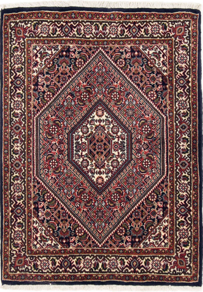 Perserteppich - Bidjar - 103 x 77 cm - rost