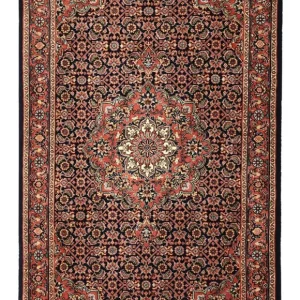 Perserteppich - Bidjar - 131 x 79 cm - dunkelrot