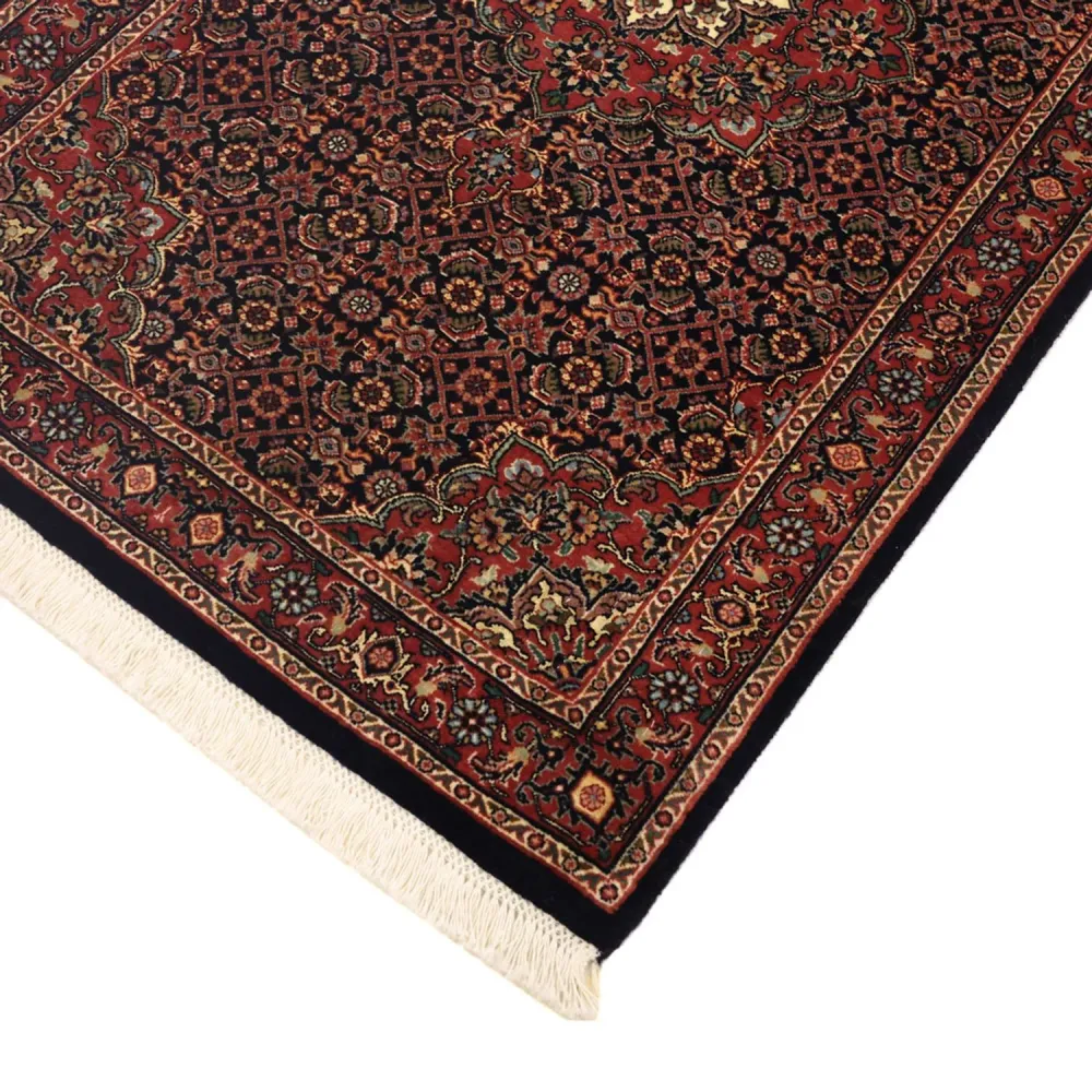 Perserteppich - Bidjar - 131 x 79 cm - dunkelrot