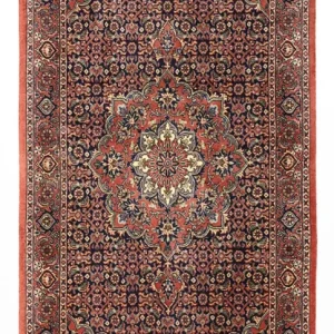 Perserteppich - Bidjar - 136 x 69 cm - dunkelbeige